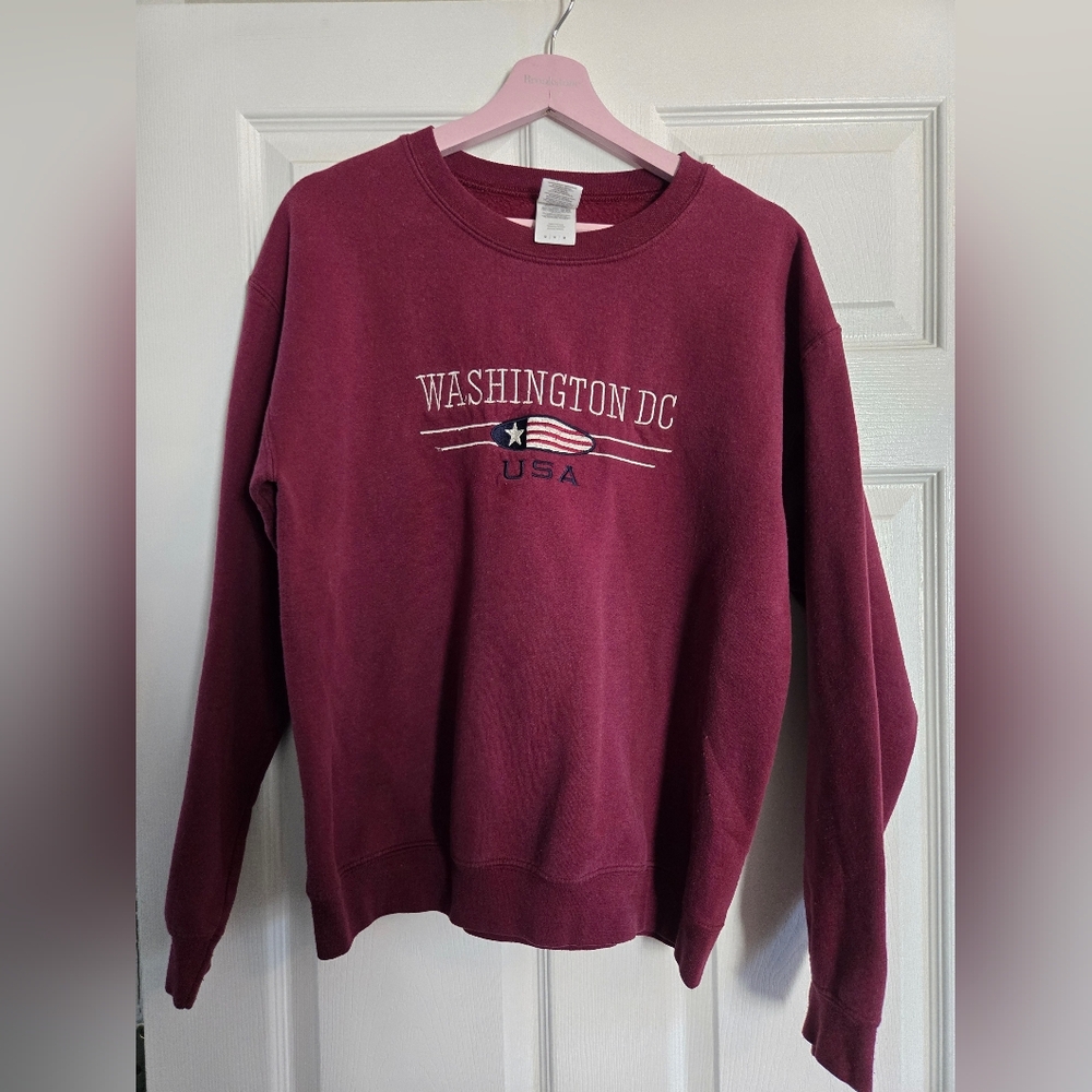 Vintage Washington DC Pullover Sweatshirt